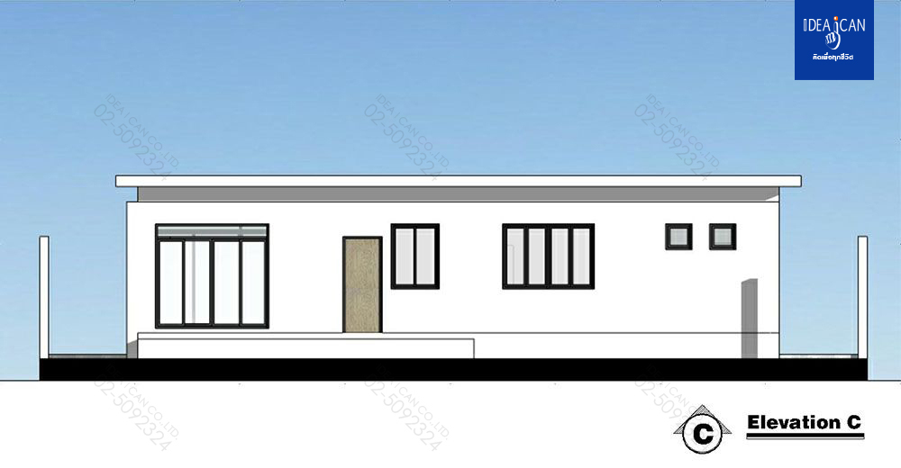แบบบ้านชั้นเดียวสไตล์โมเดิร์น, แบบบ้าน 1 ชั้น, แบบบ้าน 3 ห้องนอน, ห้องน้ำสไตล์โมเดิร์น, พื้นที่ใช้สอย 180 ตร.ม., FF-H1-18001.09, แบบบ้านสไตล์โมเดิร์น, แบบบ้านโมเดิร์น, แบบบ้าน modern , รับเหมาก่อสร้าง, รับออกแบบ, รับออกแบบชั้นเดียว,แบบบ้านชั้นเดียว