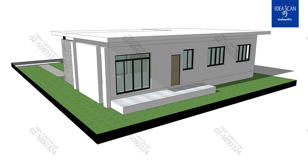 แบบบ้านชั้นเดียวสไตล์โมเดิร์น, แบบบ้าน 1 ชั้น, แบบบ้าน 3 ห้องนอน, ห้องน้ำสไตล์โมเดิร์น, พื้นที่ใช้สอย 180 ตร.ม., FF-H1-18001.09, แบบบ้านสไตล์โมเดิร์น, แบบบ้านโมเดิร์น, แบบบ้าน modern , รับเหมาก่อสร้าง, รับออกแบบ, รับออกแบบชั้นเดียว,แบบบ้านชั้นเดียว